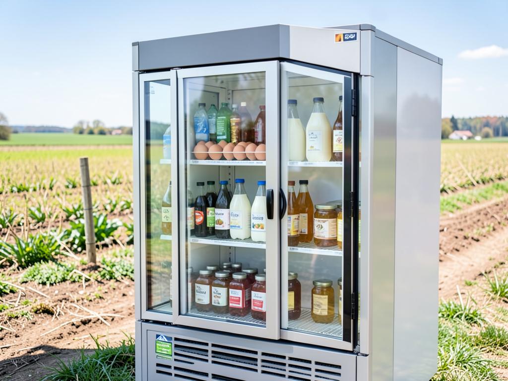 Automat Hofautomat Familie Bergmann in Kleinmachnow